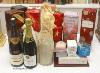 Twelve assorted bottles of champagne including Lanson Pol Roger Jean Rocher and wine related items                                                                                                                          