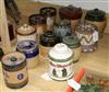 Twelve Doulton tobacco jars and covers, various designs                                                                                