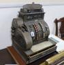 An early 20th century American National cash register, Serial Number 1068452/484, width 47cm, depth 39cm, height 57cm                                                                                                       