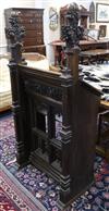 A Victorian Gothic church lectern W.76cm                                                                                               