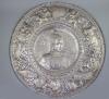 A large late 19th century Italian repousse 800 standard silver charger                                                                                                                                                      