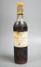 A bottle of Chateau d’Yquem, 1966                                                                                                                                                                                           