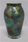 A Laque Line glass vase height 24cm                                                                                                    