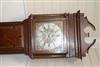 A late George III oak thirty hour longcase clock, by Thomas Haden of Dudley W.52cm                                                     
