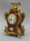 A French Boulle-work and ormolu mounted mantel clock                                                                                   