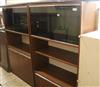 Two Swedish bookcases each W.91cm                                                                                                      