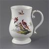 A Derby baluster-shaped mug, c.1760, h. 14.2cm, minor faults                                                                           