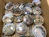 A collection of Prattware pot lids and bases (approx 19)                                                                                                                                                                    