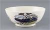 Eric Ravilious (1903-1942) for Wedgwood 'Boat Race' large bowl, c.1938, 30.7cm diameter, H. 12.8cm                                     