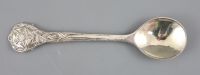 A 1930's Arts & Crafts silver spoon, by Omar Ramsden,                                                                                  