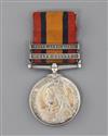 A Queens South Africa medal with 1901 and Cape Colony clasps to Lt. Colonel S. Churchill A.P.D.                                        