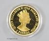 A cased 1998 Queen Elizabeth I Commemorative Falkland Islands 583/1000 gold Two Pound coin.                                                                                                                                 