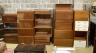 Three mid century teak modular wall systems by Poul Cadovious, Tapley and Staples ladder backs                                                                                                                              