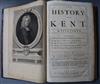 Harris, John - The History of Kent, 1st edition, vol I (all pbd), folio, contemporary calf, lacking plates, London 1719, together with 