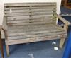 A Sustainable Furniture garden bench W.126cm                                                                                           