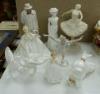 Eight ceramic figures, including a Royal Doulton 'Sir Winston Churchill', Copeland, Spode, 'Anna Pavlova', etc                                                                                                              