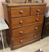 A Victorian mahogany chest W.100cm                                                                                                     