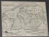 Mercator, 1610 Map of the world, 15 x 19cm.                                                                                            