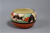 A Clarice Cliff small Fantasque bowl H.6cm                                                                                             