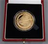 An Alderney Gold Proof Crown - Concorde Final Flight, No. 388/500, boxed with certificate                                              