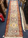 A flatweave runner 290 x 73cm                                                                                                          