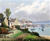 § Georges Charles Robin (1903-2003) Douarnenez, Brittany 18 x 21.5in.                                                                  