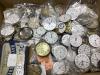 A collection of assorted pocket watch movements and parts including Longines, Audemars Freres and other pocket watches.                                                                                                     