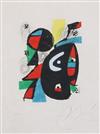 § Joan Miro (1893-1983) 'Melodie Acide' 13.25 x 10in.                                                                                  