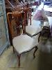 A set of four Edwardian mahogany dining chairs                                                                                                                                                                              