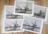 Nelson Dawson (1859-1941) five etchings                                                                                                                                                                                     