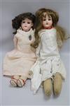 Two Armand Marseille dolls                                                                                                             