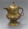 An Arab brass samovar height 31cm                                                                                                      