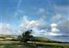 § Frank Wootton (1911-1978) Looking towards Firle Beacon 12 x 16in.                                                                    