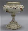 A Royal Worcester vase, painted with pheasants pattern 1004 height 18cm                                                                