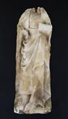 A Nottingham alabaster plaque, height 13.5in.                                                                                          
