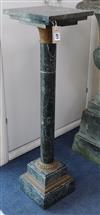 A marble column H.108cm                                                                                                                