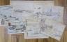 Nelson Dawson (1859-1941) original wartime watercolours and drawings                                                                                                                                                        