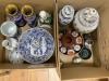 A quantity of mixed Chinese ceramics and metalware                                                                                                                                                                          