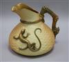 A Royal Worcester lizard ewer height 16cm                                                                                              