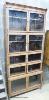 A Globe Wernicke style five section bookcase, length 89cm, depth 29cm, height 200cm                                                                                                                                         