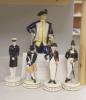 Five limited edition ceramic figures by Michael Sutty, comprising 'Master and Commander Full Dress 1787-1798'                                                                                                               