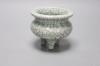 A Chinese crackle glaze censer, height 11.5cm                                                                                                                                                                               