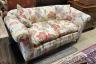 A late Victorian double drop end two seater settee, length 160cm, depth 82cm, height 72cm                                                                                                                                   