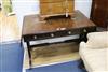 A Regency mahogany sofa table W.110cm                                                                                                  