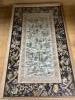 A 19th century Chinese embroidered silk panel, framed, 70 x 38cm                                                                                                                                                            