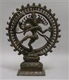 A bronze Hindu figure                                                                                                                  