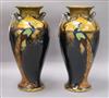 A pair of Thomas Forester Phoenix Ware vases height 33cm                                                                               