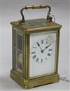 A carriage clock                                                                                                                       