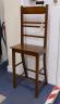 A 19th century mahogany correction chair, width 33cm, depth 20cm, height 90cm                                                                                                                                               