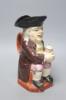 A mid 19th century Hearty Good Fellow Toby jug, height 25cm                                                                                                                                                                 